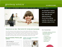 Tablet Screenshot of greenwayservices.co.uk